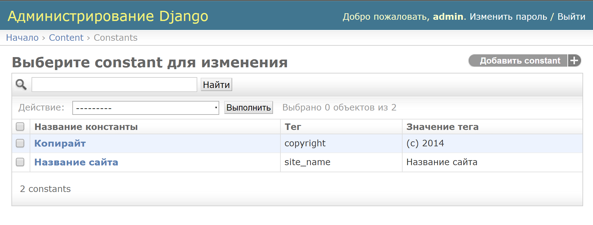 Django html template
